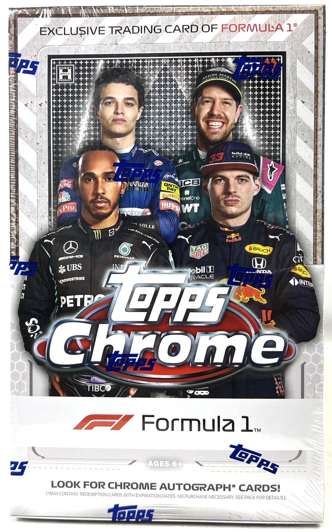 DRAFT - 2021 Topps Chrome Formula 1 Racing Hobby Box
