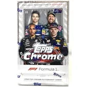 DRAFT - 2021 Topps Chrome Formula 1 Racing Hobby Box