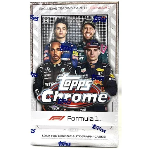DRAFT - 2021 Topps Chrome Formula 1 Racing Hobby Box