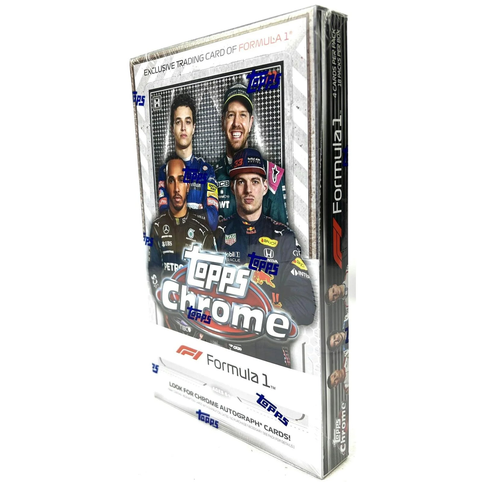 DRAFT - 2021 Topps Chrome Formula 1 Racing Hobby Box
