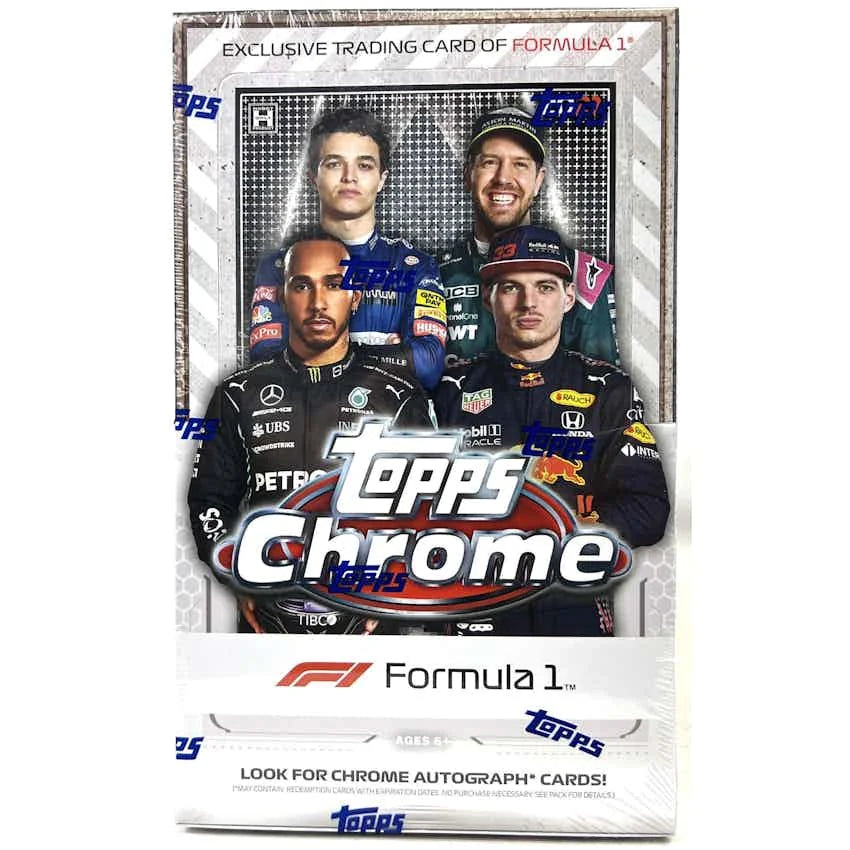 DRAFT - 2021 Topps Chrome Formula 1 Racing Hobby Box