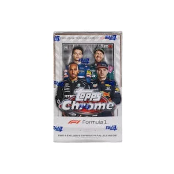 DRAFT - 2021 Topps Chrome F1 Formula 1 Racing Hobby Lite Box