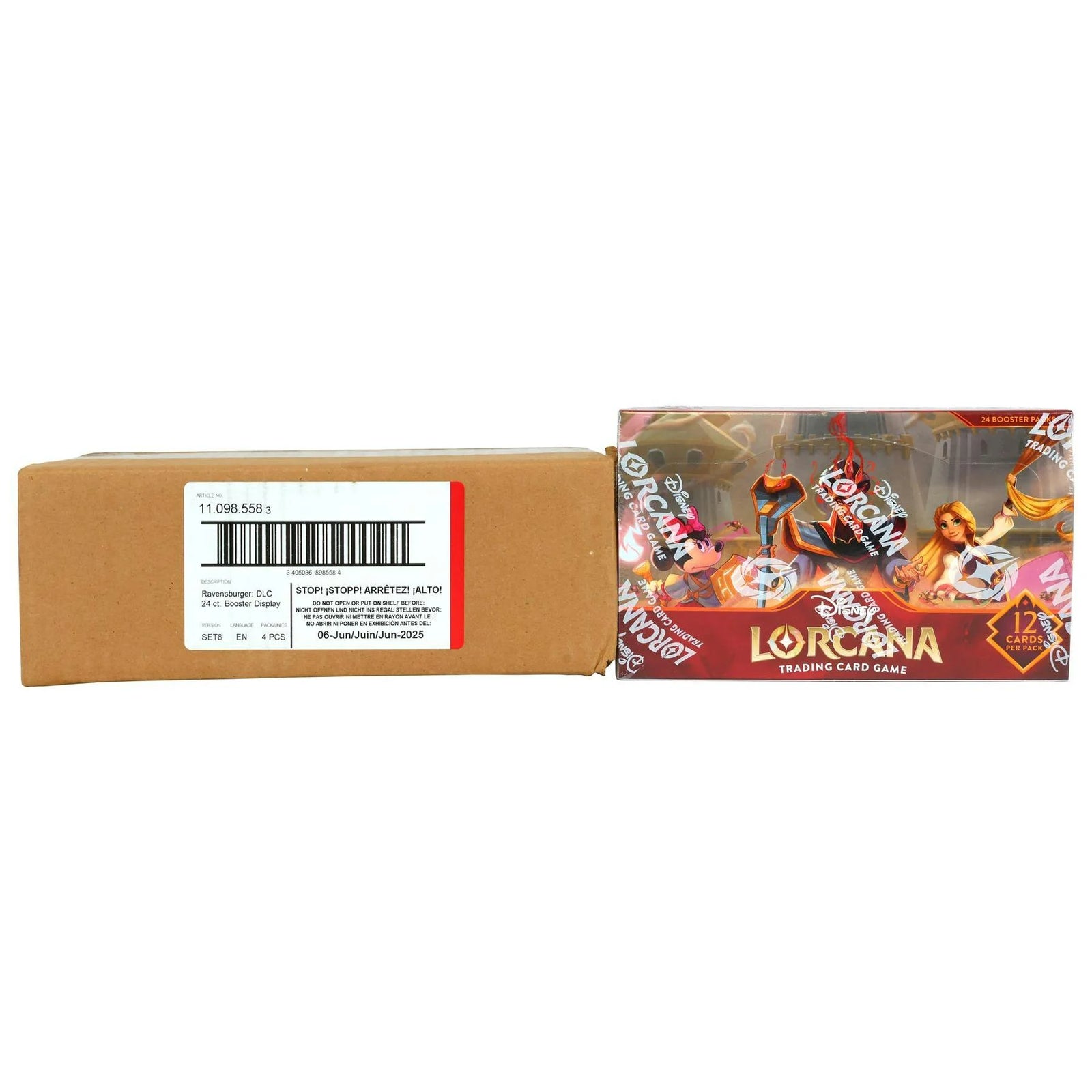 DRAFT - Disney Lorcana: Reign of Jafar Booster 4-Box Case