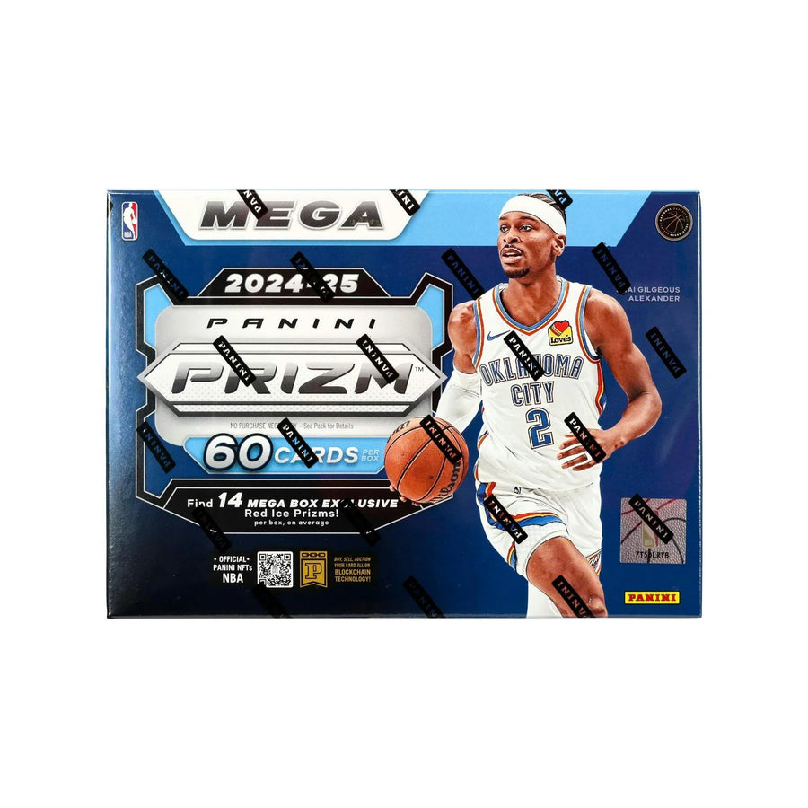 DRAFT - 2024/25 Panini Prizm Basketball Mega Box (Red Ice Prizms!)
