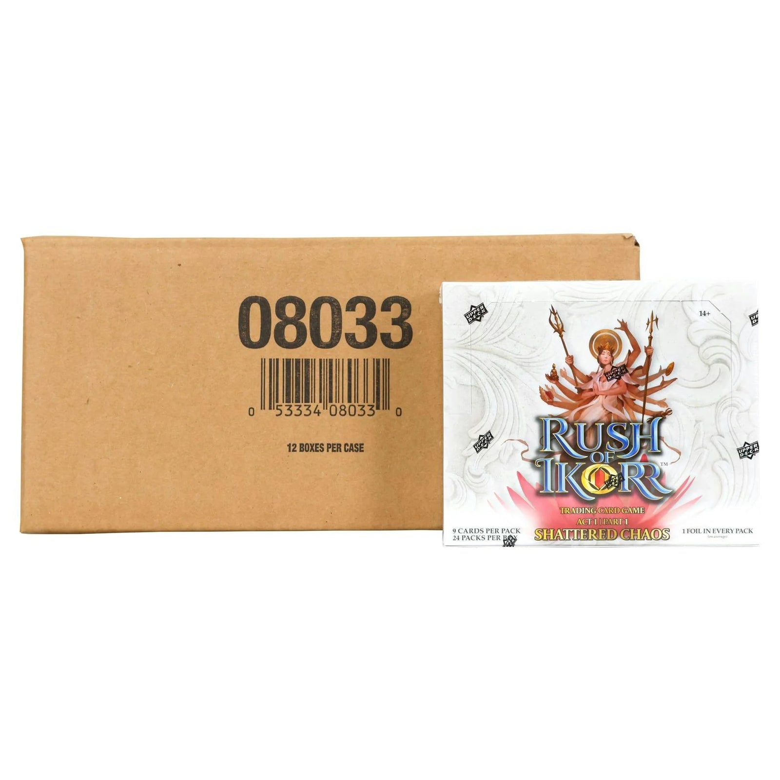 DRAFT - Rush of Ikorr TCG Shattered Chaos Booster 12-Box Case | Upper Deck 2025