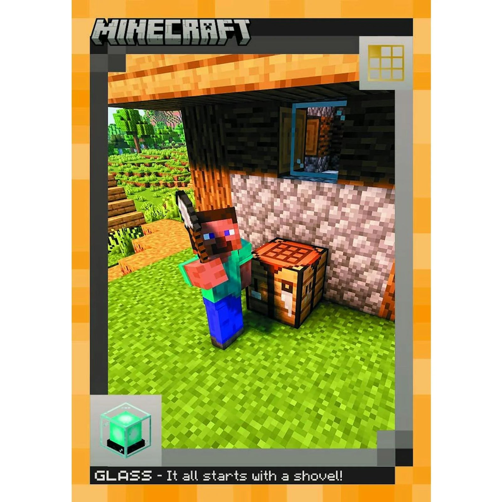 DRAFT - 2024 Panini Minecraft Hobby Preferred Box | Trading Card Set