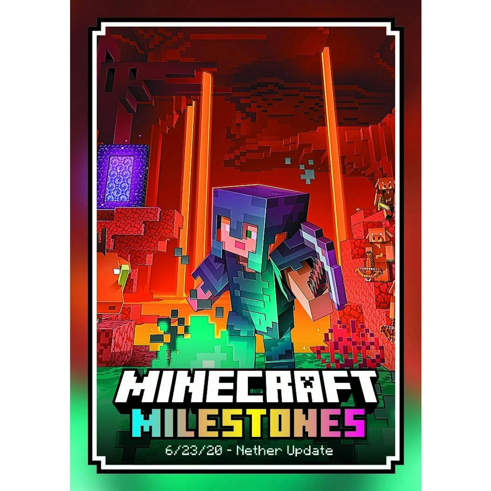 DRAFT - 2024 Panini Minecraft Hobby Preferred Box | Trading Card Set