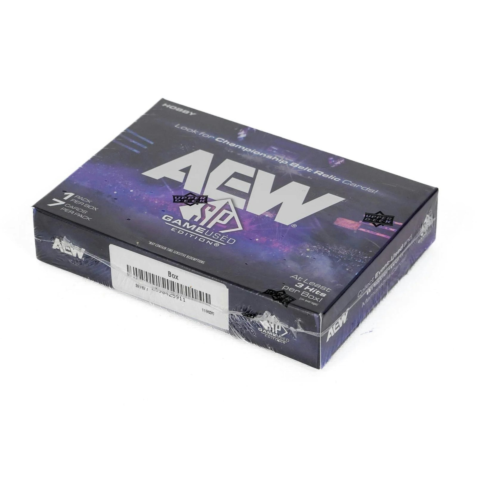 DRAFT - 2025 Upper Deck AEW SP Game Used Wrestling Hobby Box | dacardworld:BV590LWLJ5