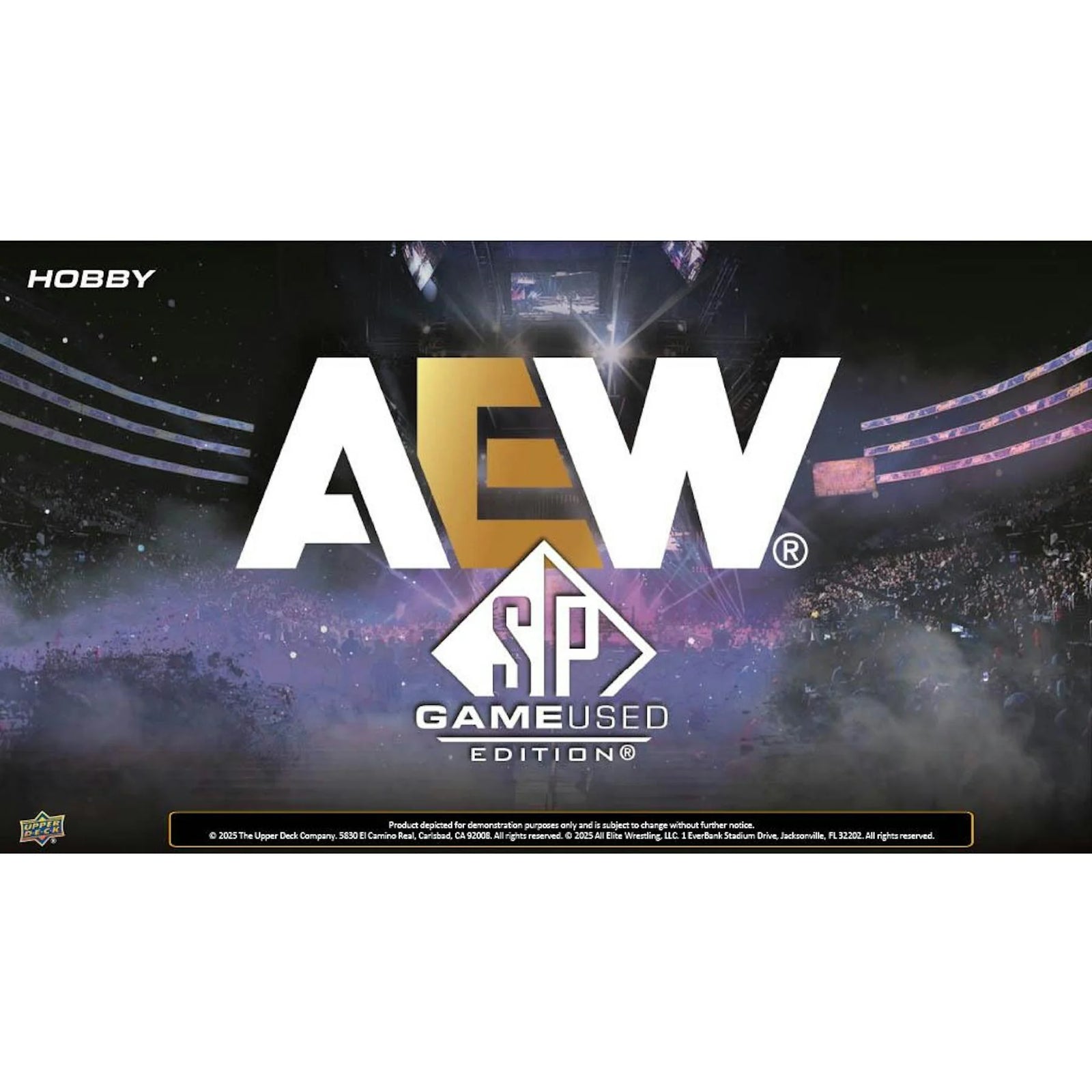 DRAFT - 2025 Upper Deck AEW SP Game Used Wrestling Hobby Box | dacardworld:BV590LWLJ5