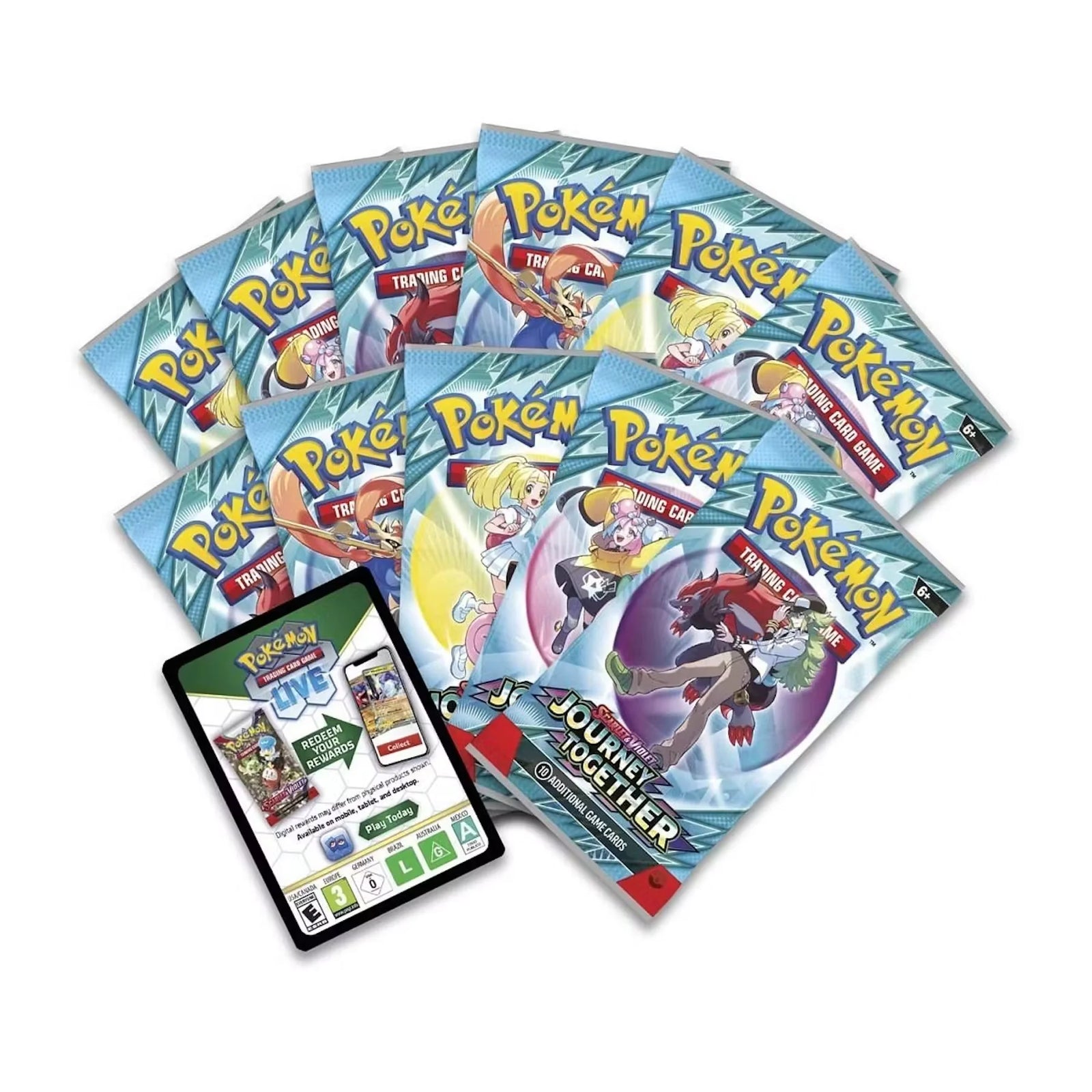 DRAFT - Pokemon Scarlet & Violet Journey Together Pokemon Center Exclusiv | dacardworld:BV590XDYNE