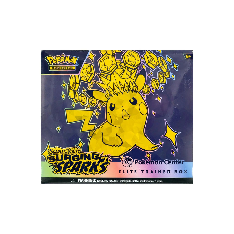 DRAFT - Pokemon Scarlet & Violet Surging Sparks Elite Trainer Box | Pokemon Center Exclusive