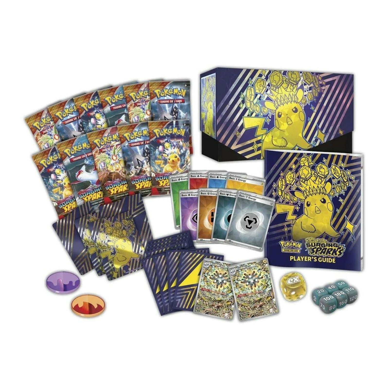 DRAFT - Pokemon Scarlet & Violet Surging Sparks Elite Trainer Box | Pokemon Center Exclusive