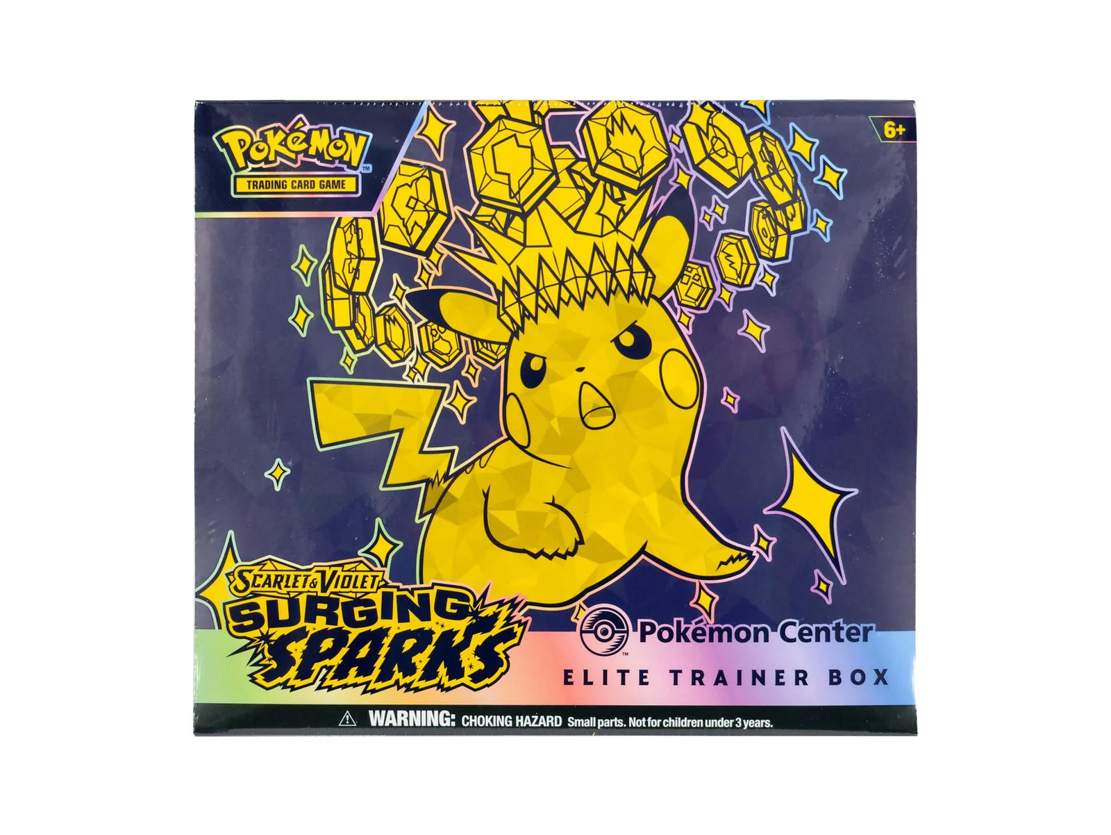 DRAFT - Pokemon Scarlet & Violet Surging Sparks Elite Trainer Box | Pokemon Center Exclusive