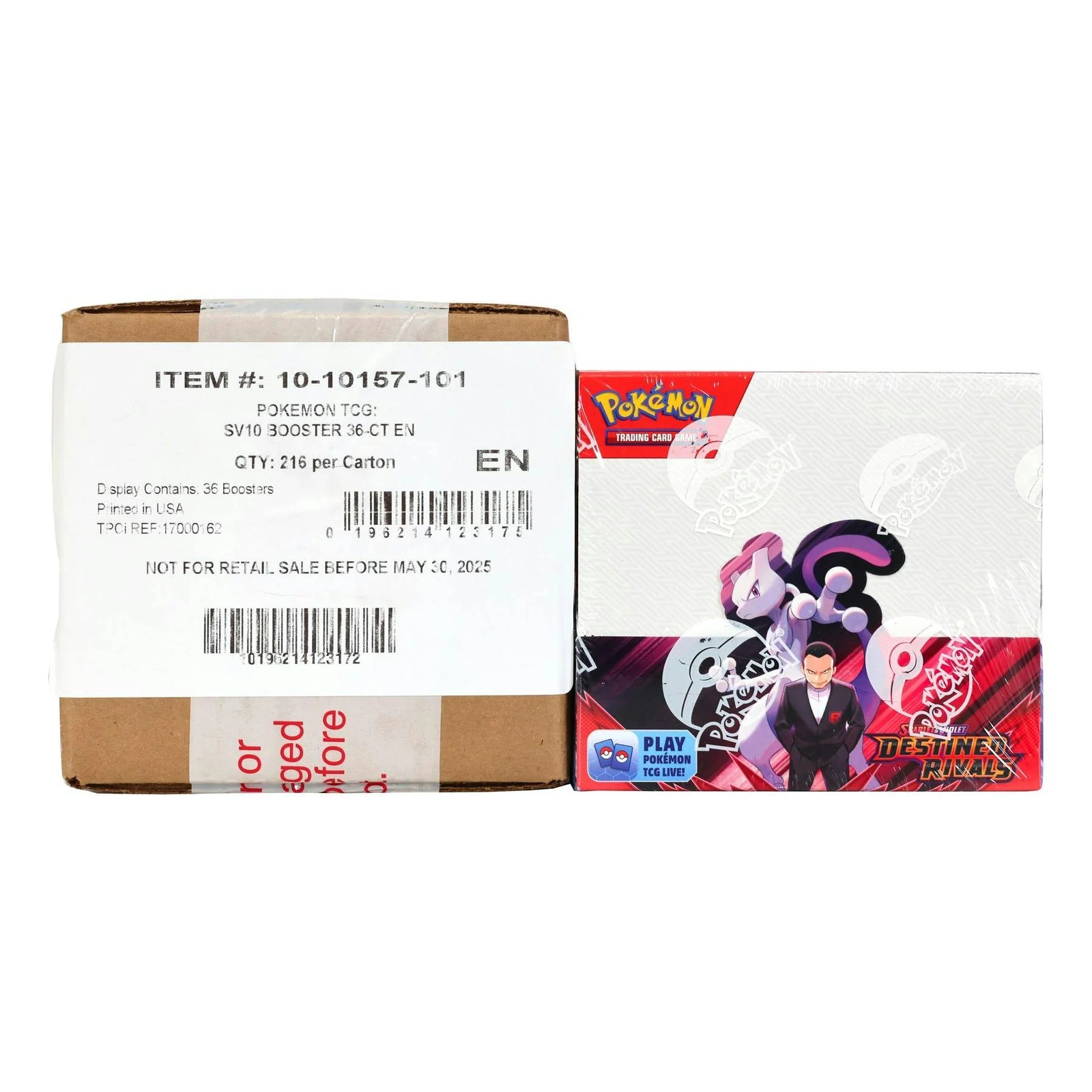 DRAFT - Pokemon Scarlet & Violet Destined Rivals Booster 6-Box Case | Sealed