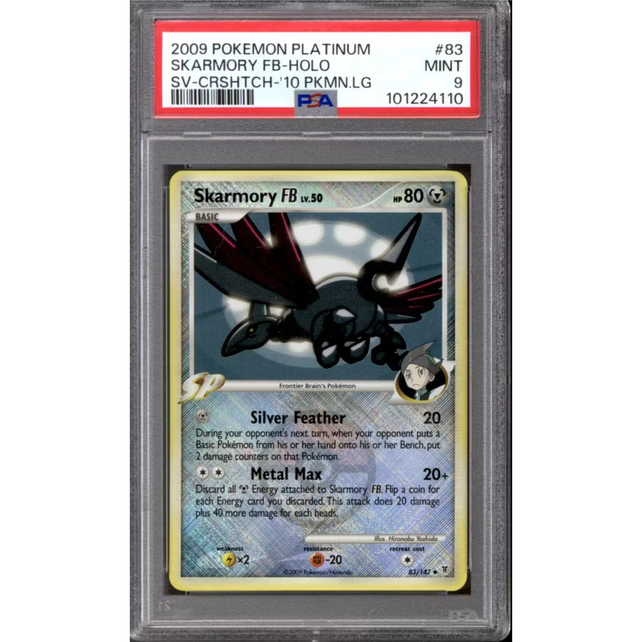 Skarmory FB Pokemon Card | Supreme Victors League Promo PSA 9