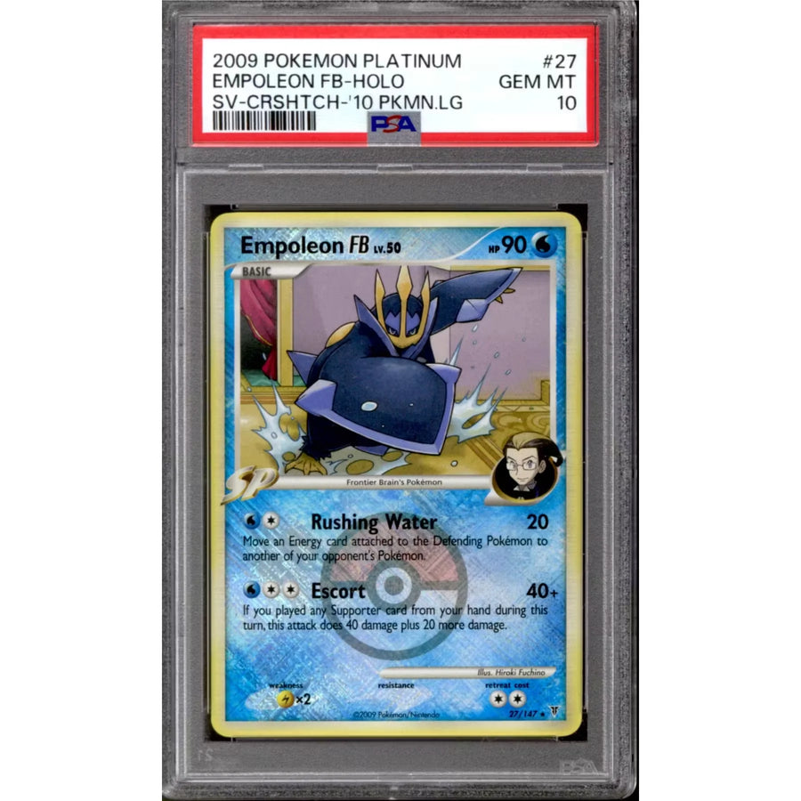 Empoleon FB 27/147 Pokemon Supreme Victors League Promo | PSA 10 GEM MINT