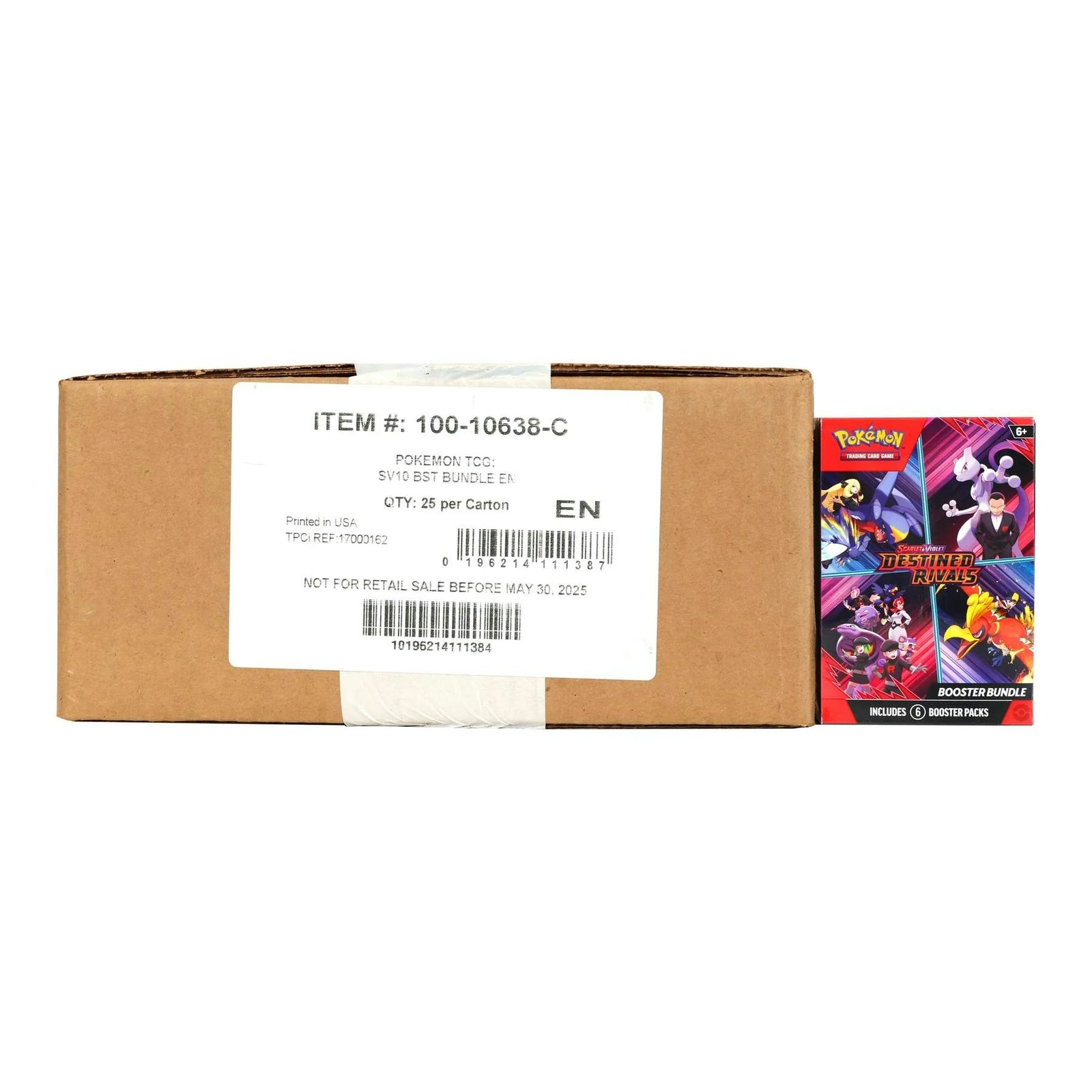 DRAFT - Pokemon Scarlet & Violet: Destined Rivals 25-Bundle Case | Sealed