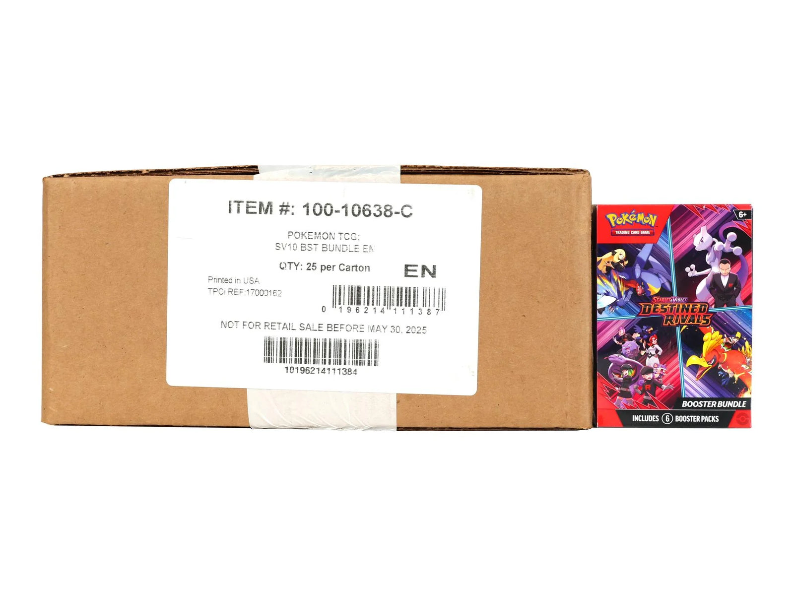 DRAFT - Pokemon Scarlet & Violet: Destined Rivals 25-Bundle Case | Sealed