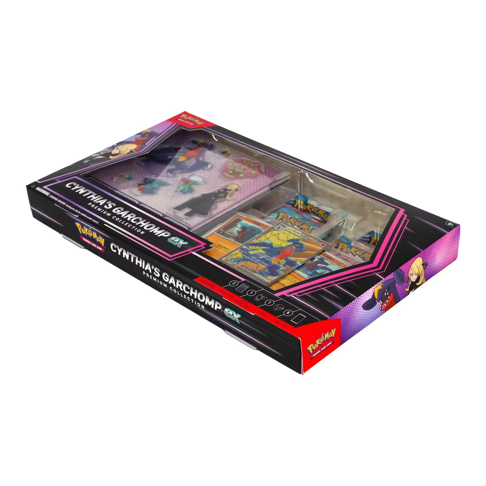 Cynthia's Garchomp ex Premium Collection Box | 6 Booster Packs (Ships Sealed Only)