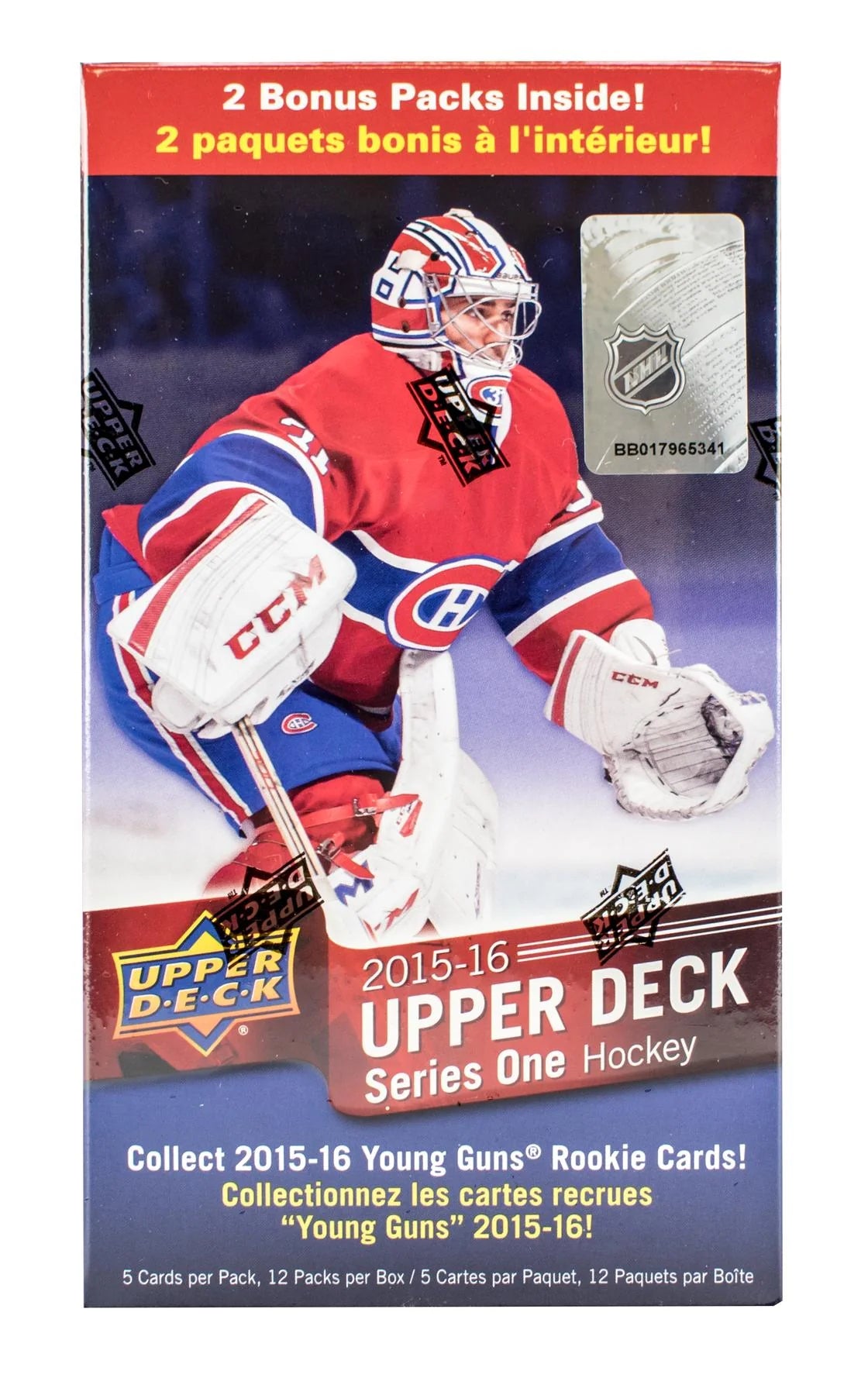 2015 16 Upper Deck Series 1 Hockey Blaster Box 12 Pack