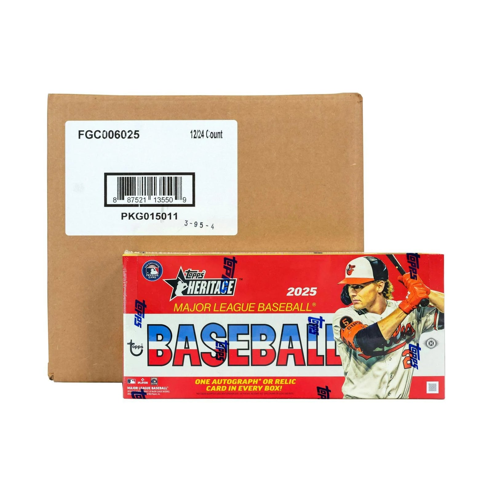 DRAFT - 2025 Topps Heritage Baseball Hobby 12-Box Case