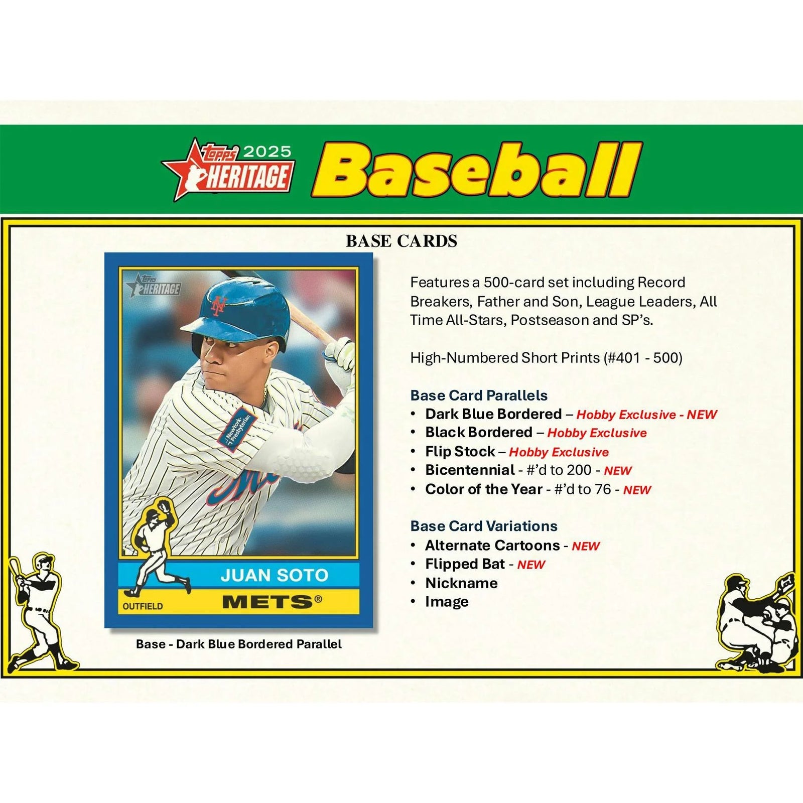 DRAFT - 2025 Topps Heritage Baseball Hobby Box $164.95 Add to Cart