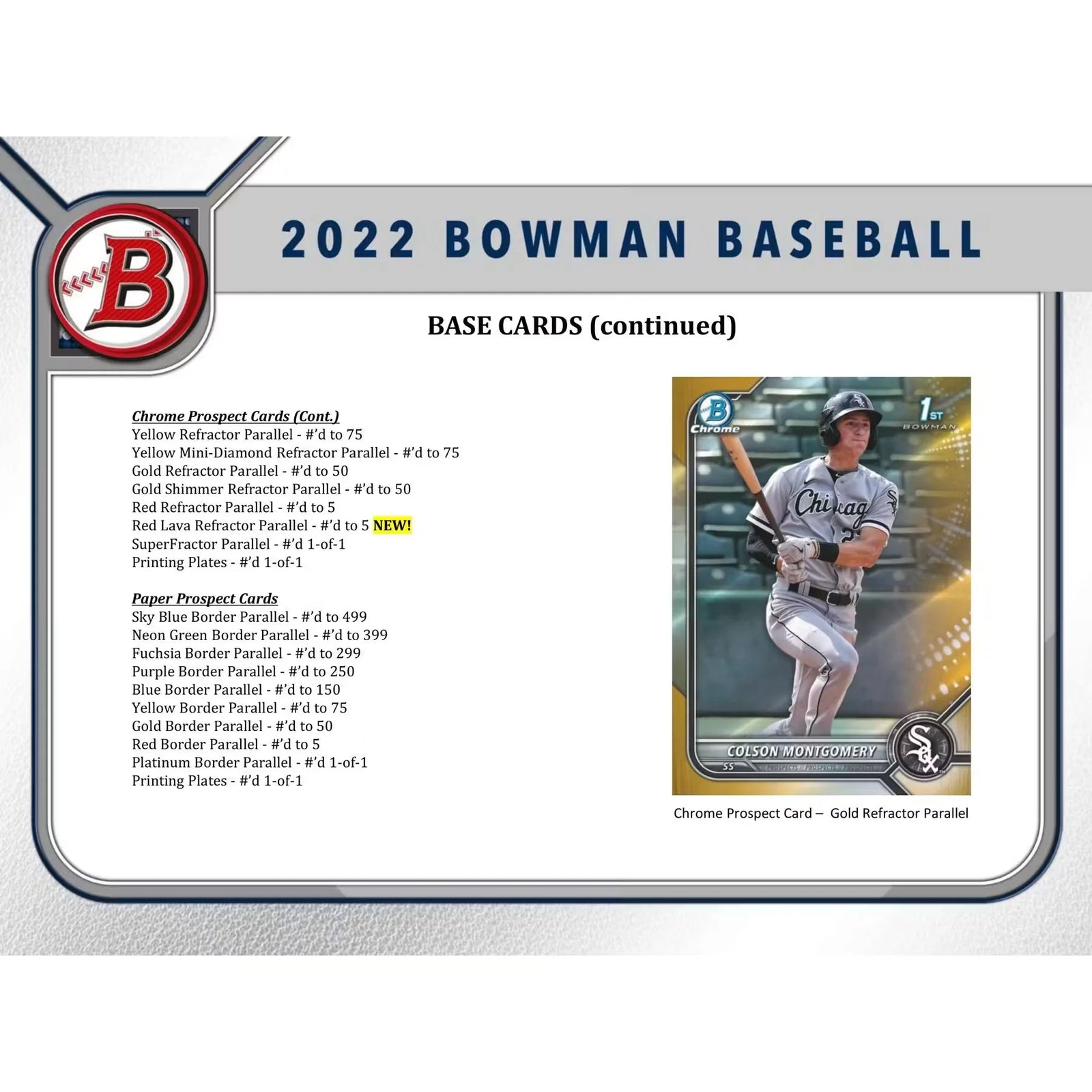 2022 Bowman Baseball Hobby Jumbo 8-Box Case | Prospect & Autograph (Ships Sealed Only)