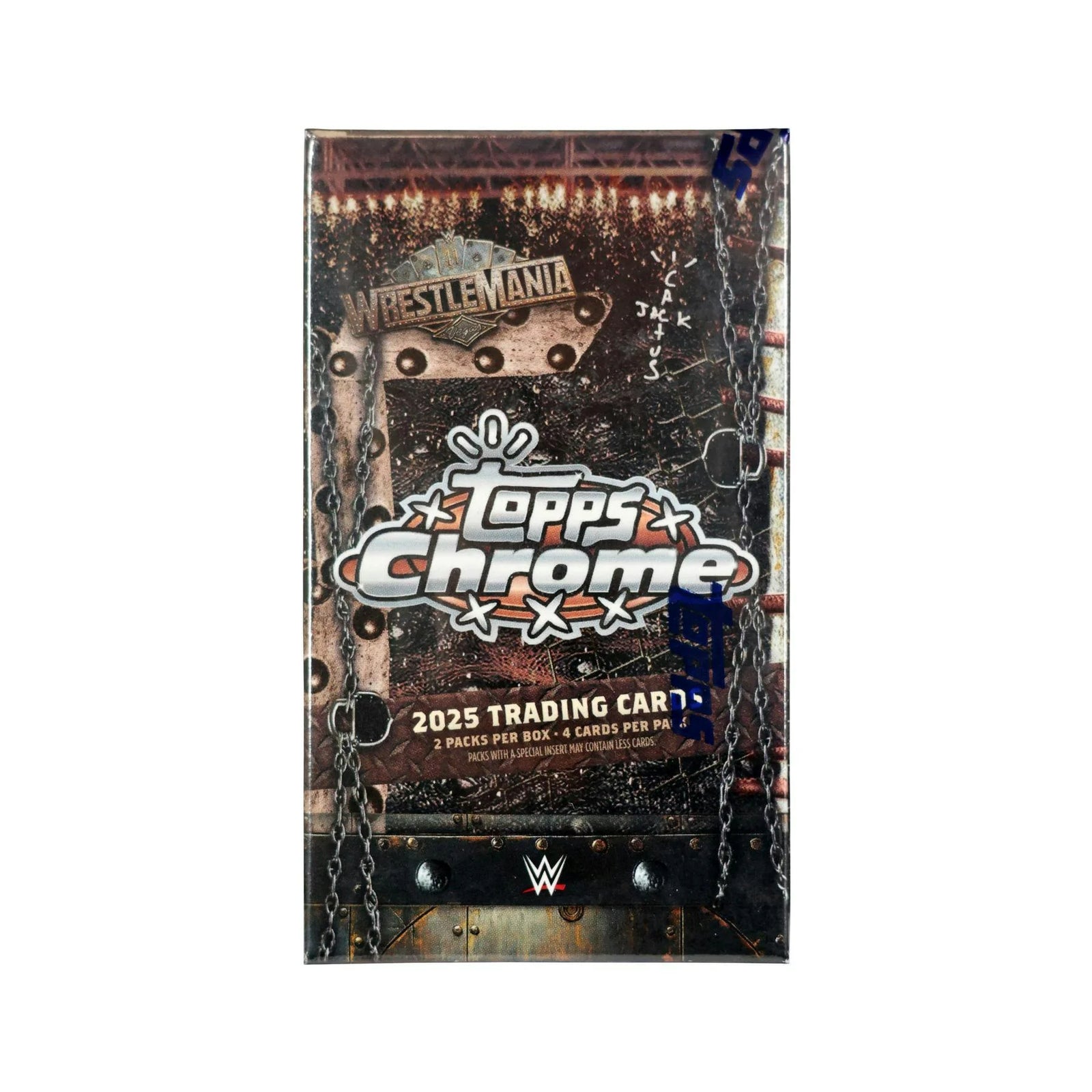 DRAFT - 2025 Topps Chrome WWE Cactus Jack Hobby Box | WrestleMania Exclusive