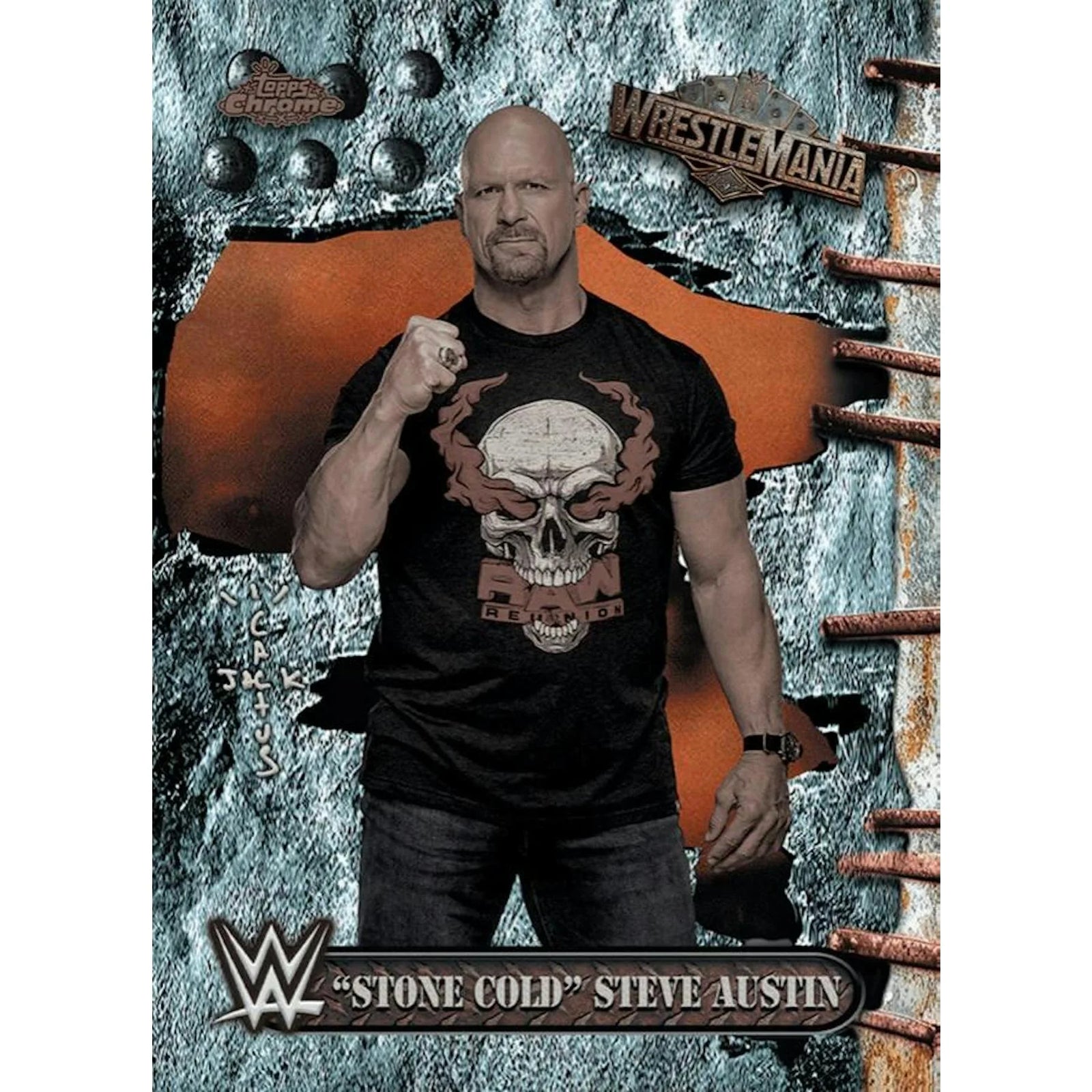 DRAFT - 2025 Topps Chrome WWE Cactus Jack Hobby Box | WrestleMania Exclusive