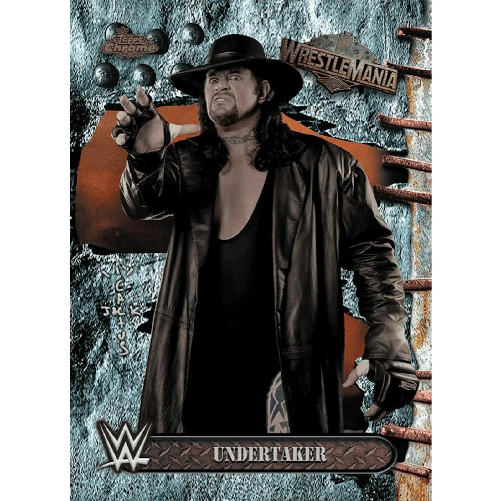DRAFT - 2025 Topps Chrome WWE Cactus Jack Hobby Box | WrestleMania Exclusive