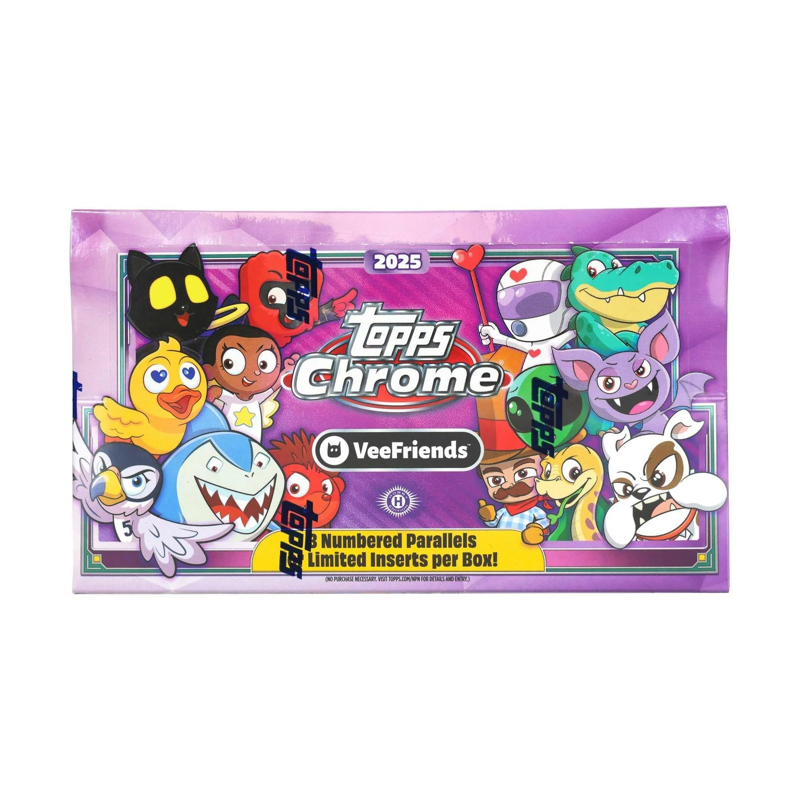 DRAFT - 2025 Topps VeeFriends Chrome Hobby Box | Sealed