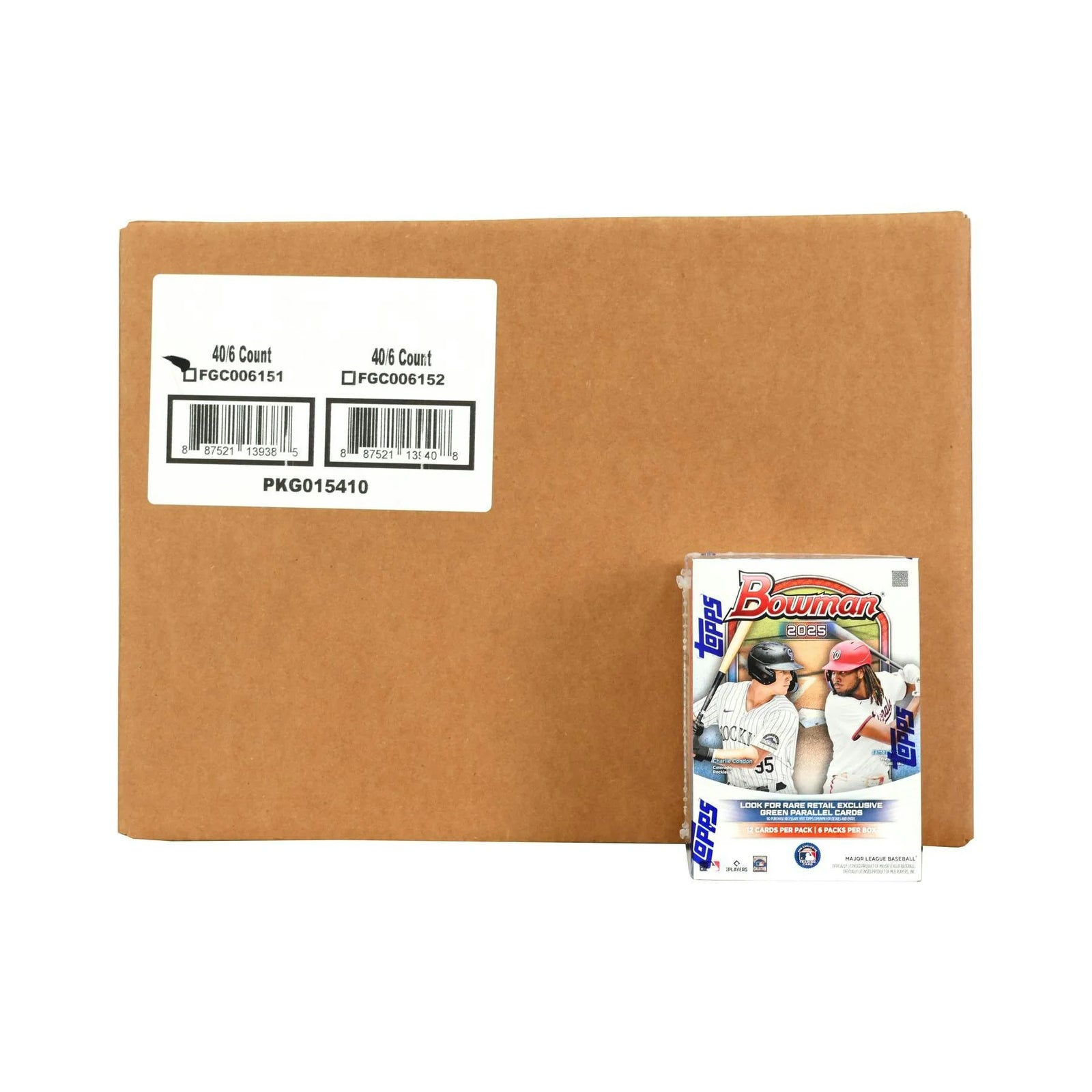 DRAFT - New 2025 Bowman Baseball Blaster 40-Box Case