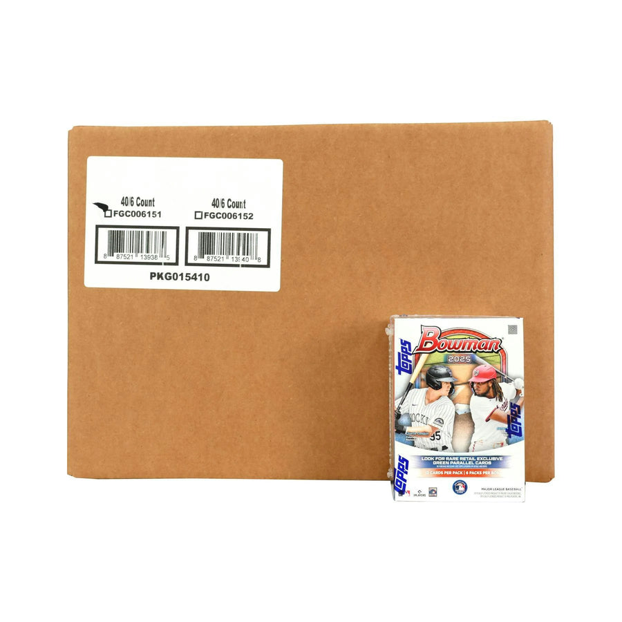 DRAFT - New 2025 Bowman Baseball Blaster 40-Box Case