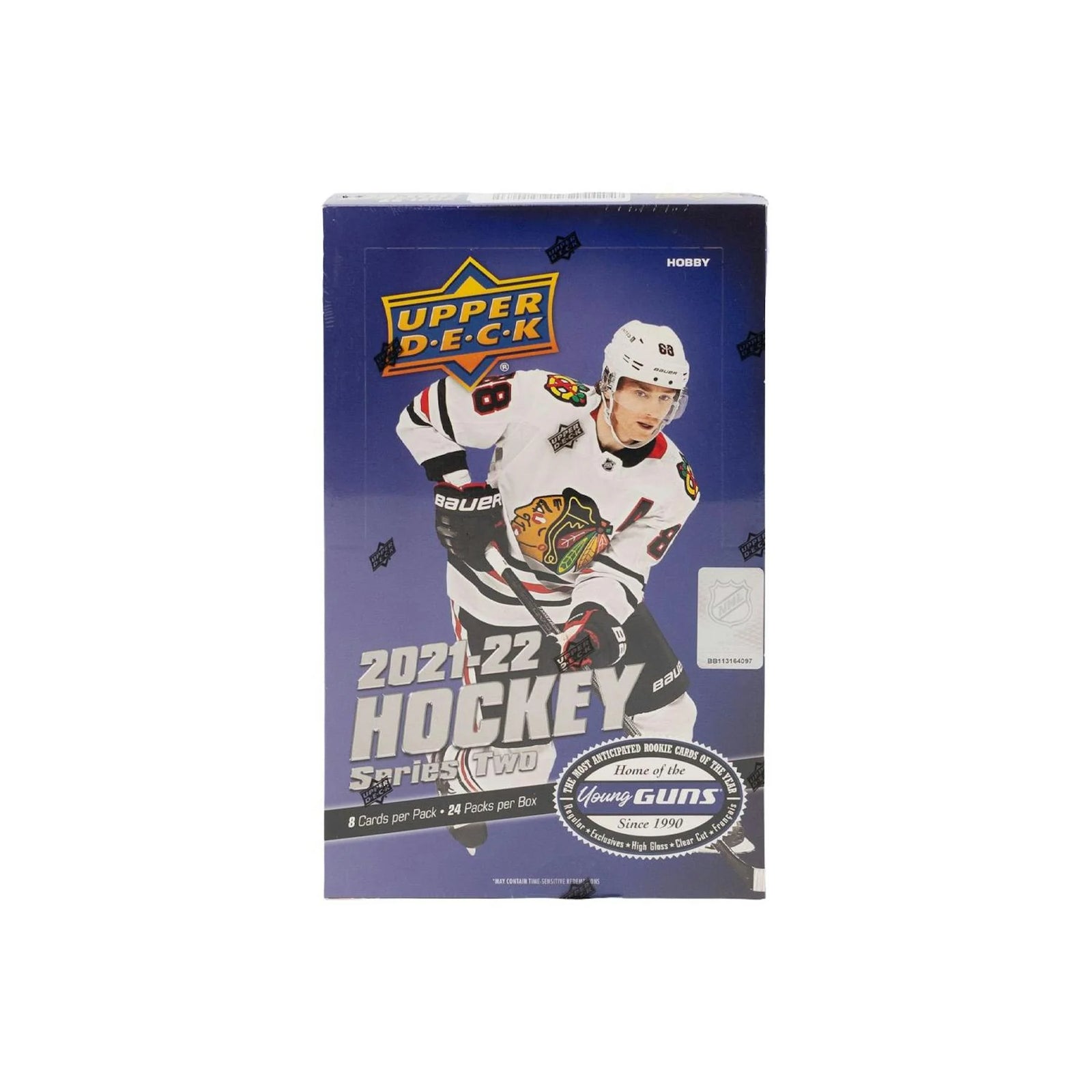DRAFT - New 2021/22 Upper Deck Series 2 Hockey Hobby 12-Box Case