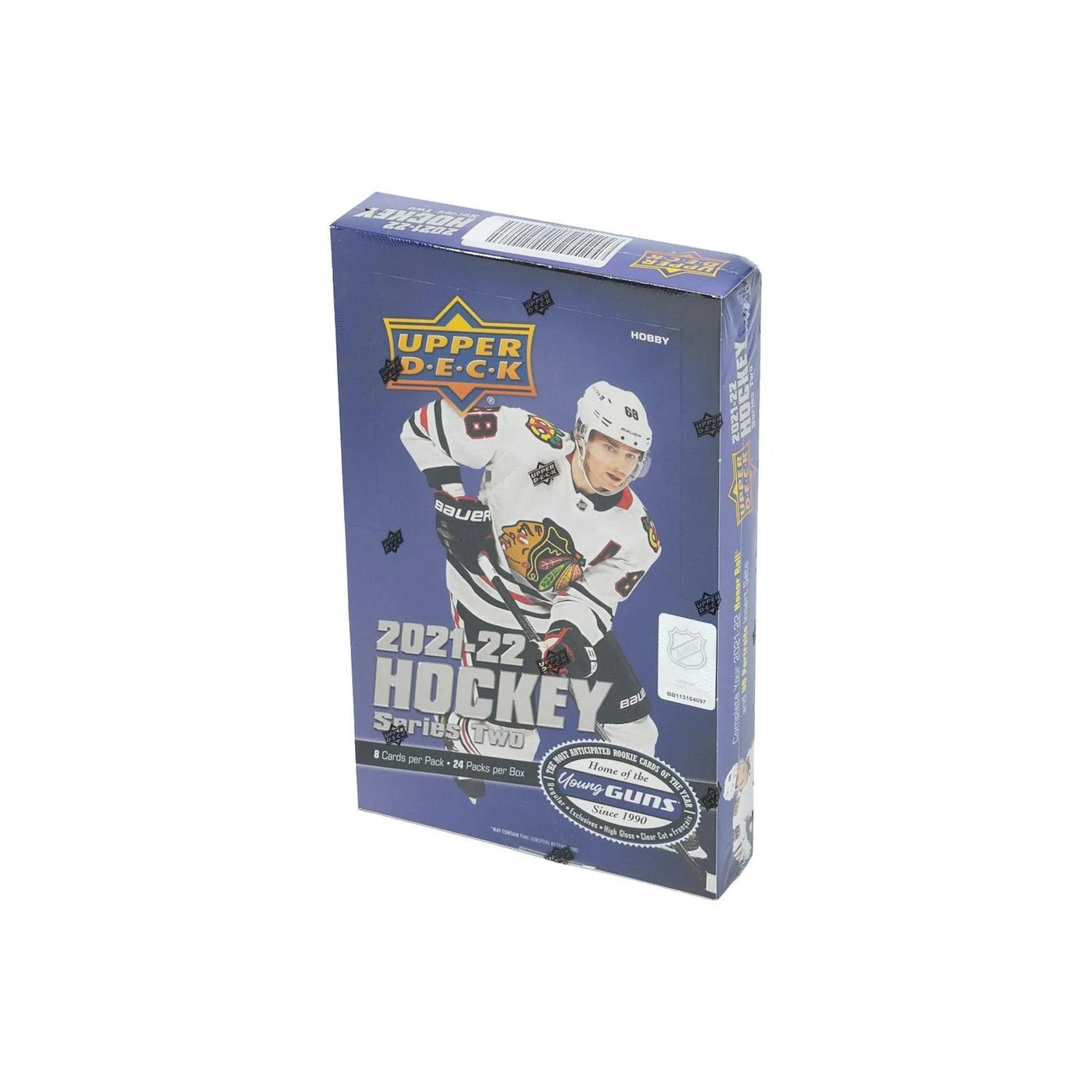 DRAFT - New 2021/22 Upper Deck Series 2 Hockey Hobby 12-Box Case