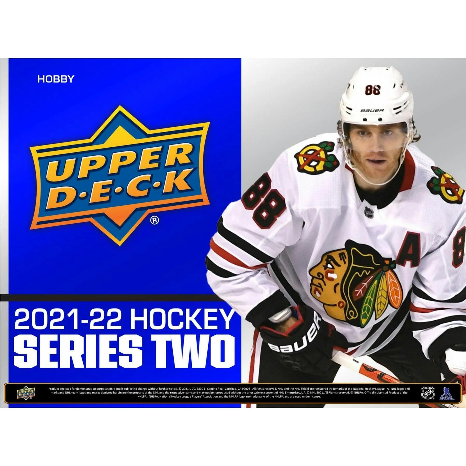 DRAFT - New 2021/22 Upper Deck Series 2 Hockey Hobby 12-Box Case