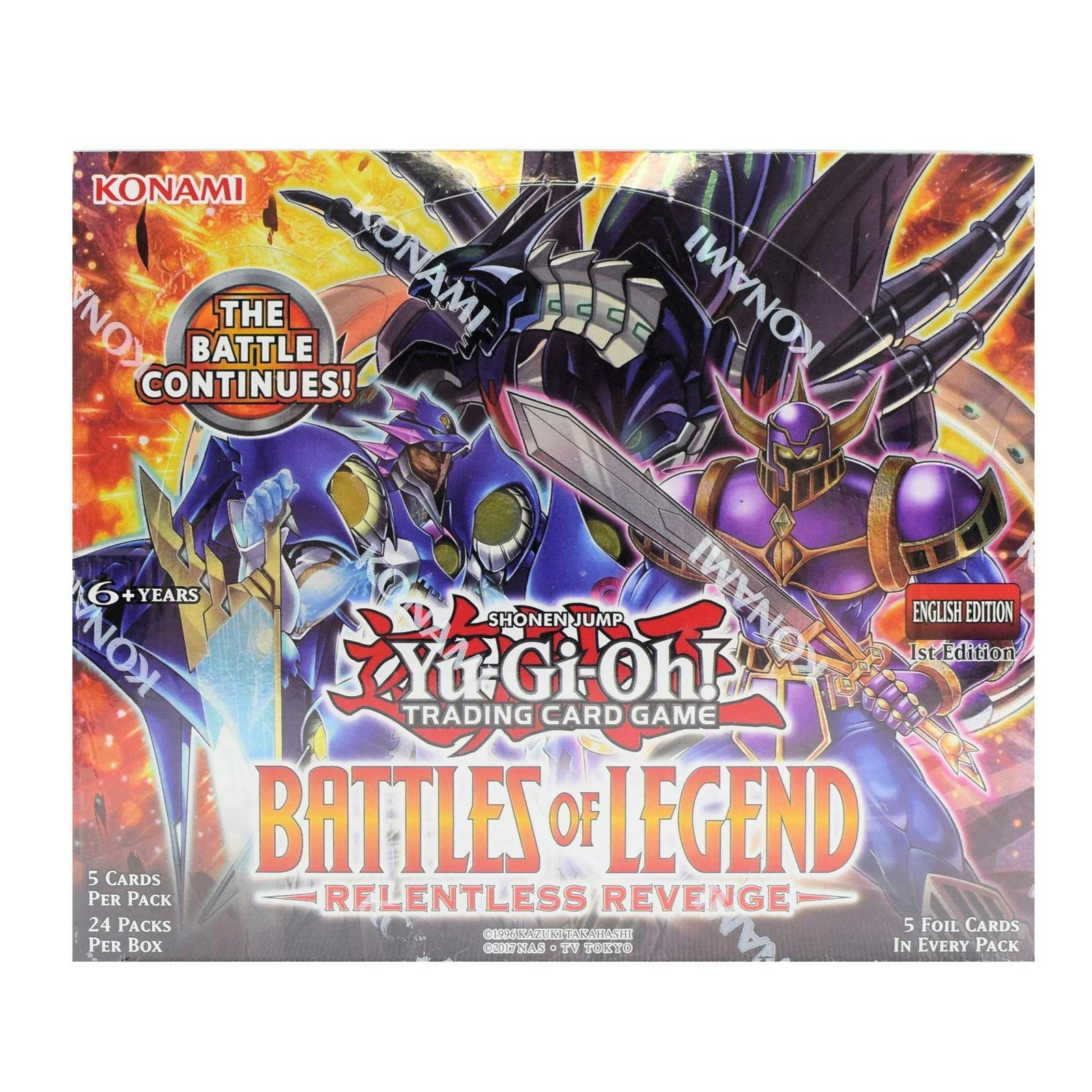 DRAFT - Yu-Gi-Oh Battles of Legend: Relentless Revenge 1st Edition Booster Box