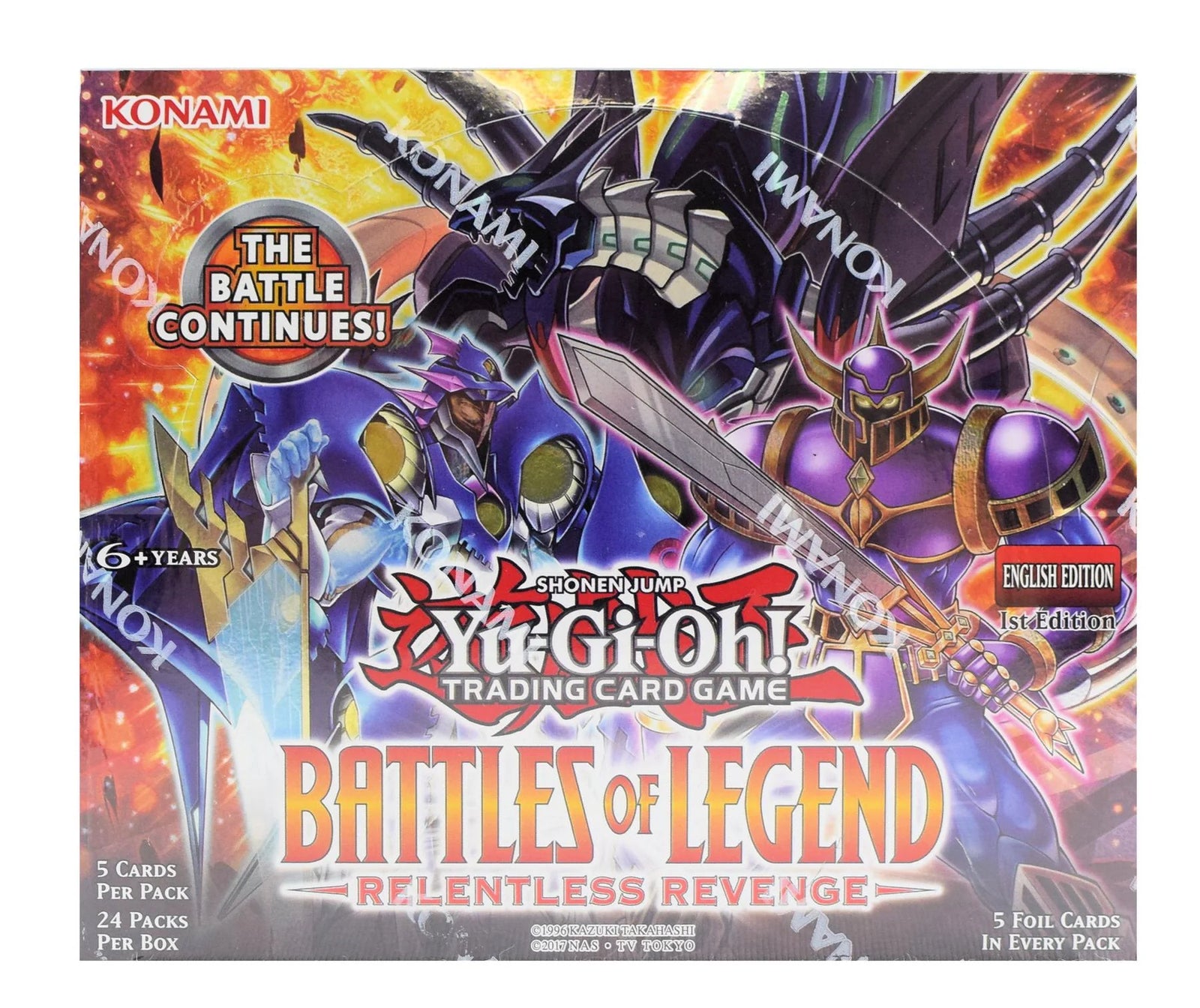 DRAFT - Yu-Gi-Oh Battles of Legend: Relentless Revenge 1st Edition Booster Box