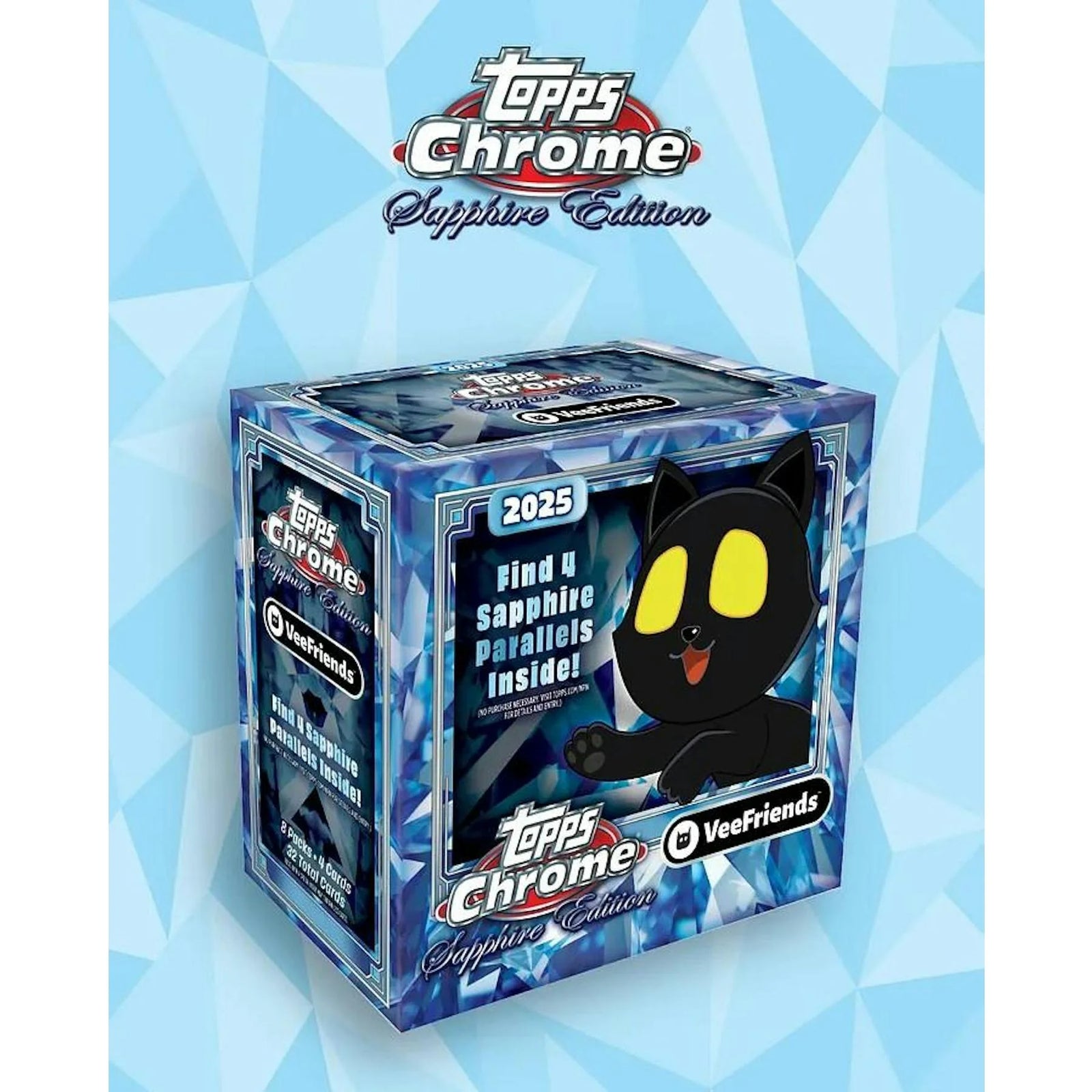 DRAFT - 2025 Topps VeeFriends Chrome Sapphire Hobby Box