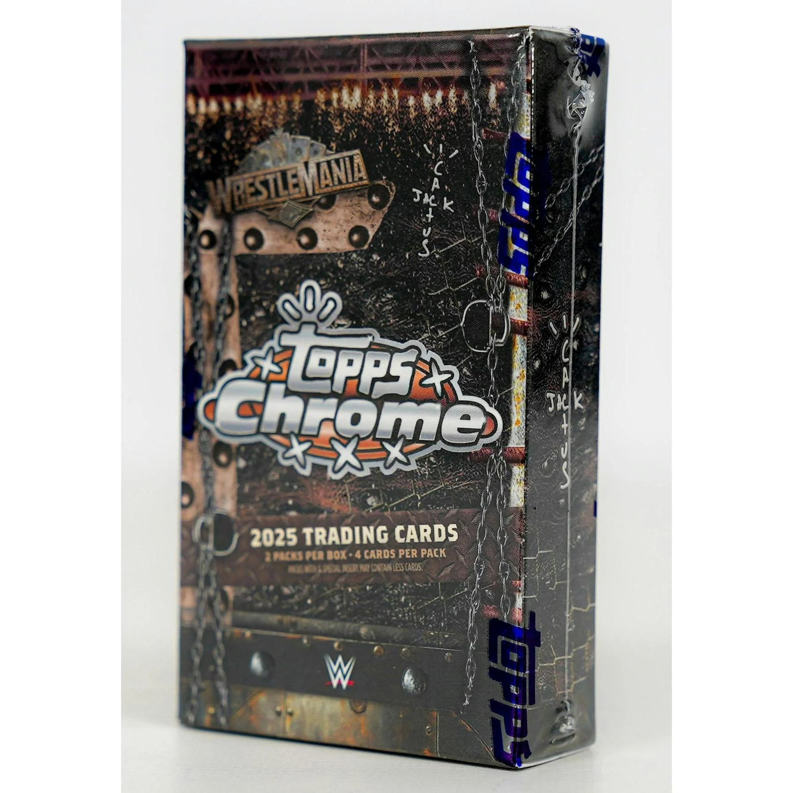 DRAFT - 2025 Topps Chrome WWE Cactus Jack 5-Box Case | WrestleMania Exclusive