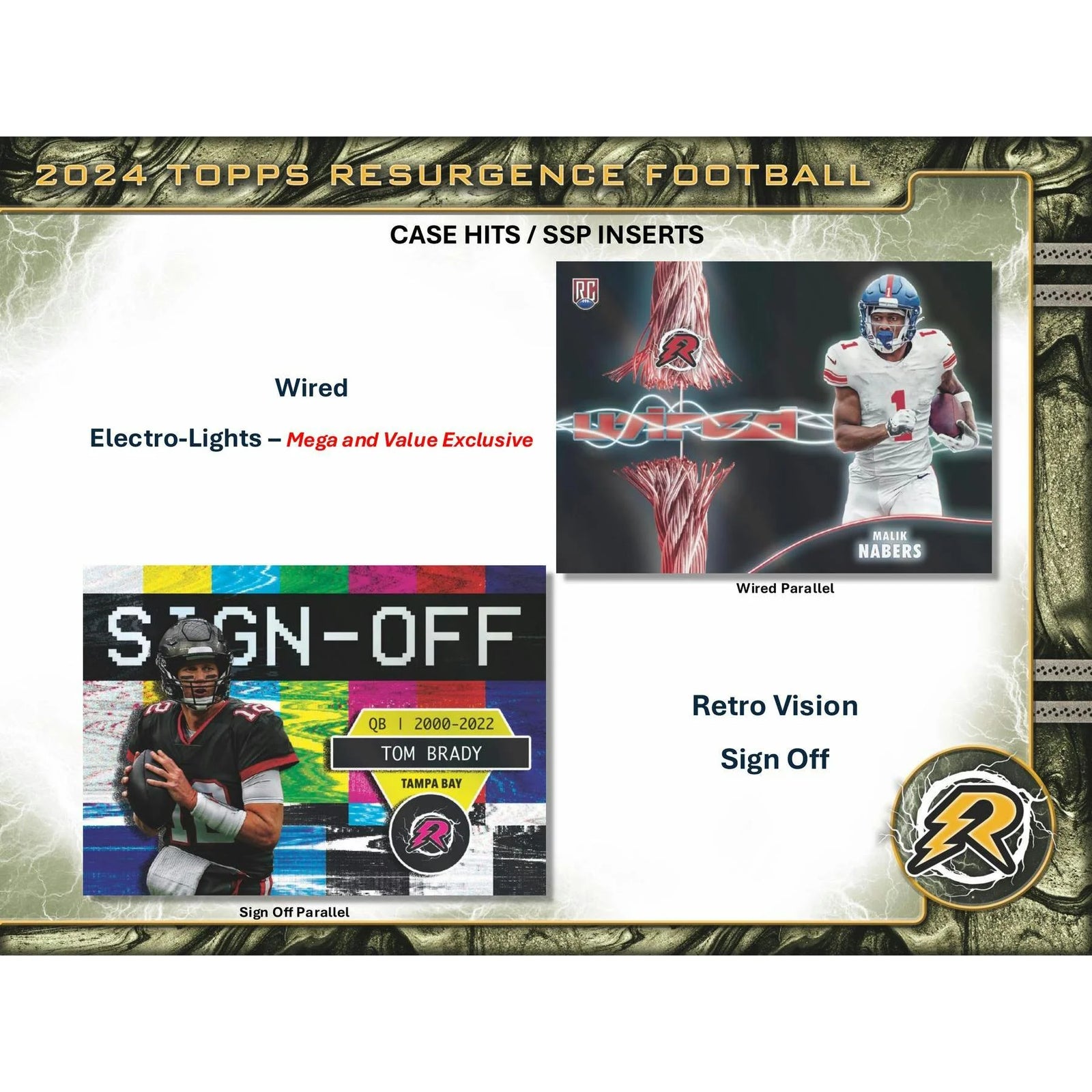 DRAFT - 2024 Topps Resurgence Football Hobby Box