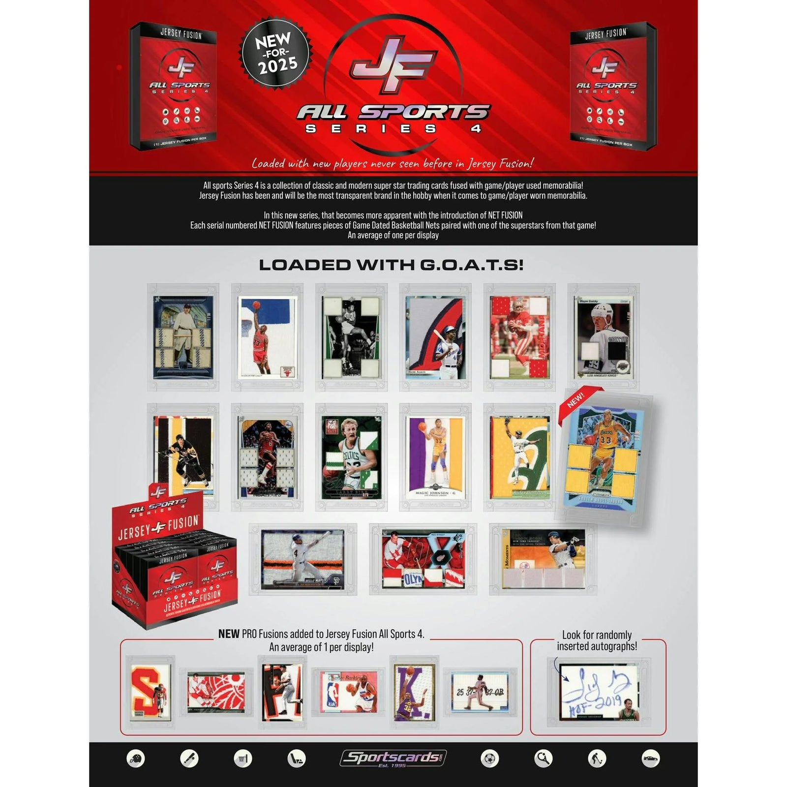 DRAFT - New 2025 Jersey Fusion All Sports Series 4 Hobby Box
