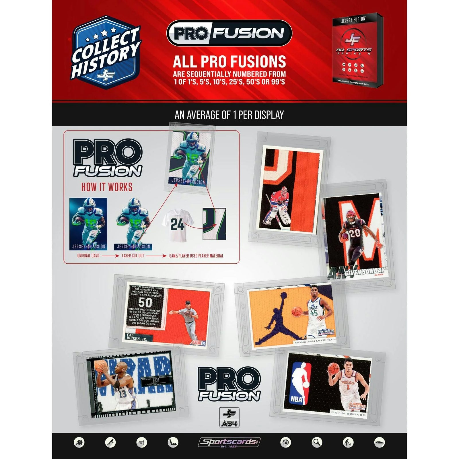 DRAFT - New 2025 Jersey Fusion All Sports Series 4 Hobby Box