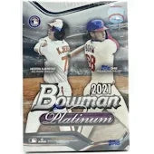 DRAFT - Just In 2021 Bowman Platinum Baseball 8-Pack Blaster Box