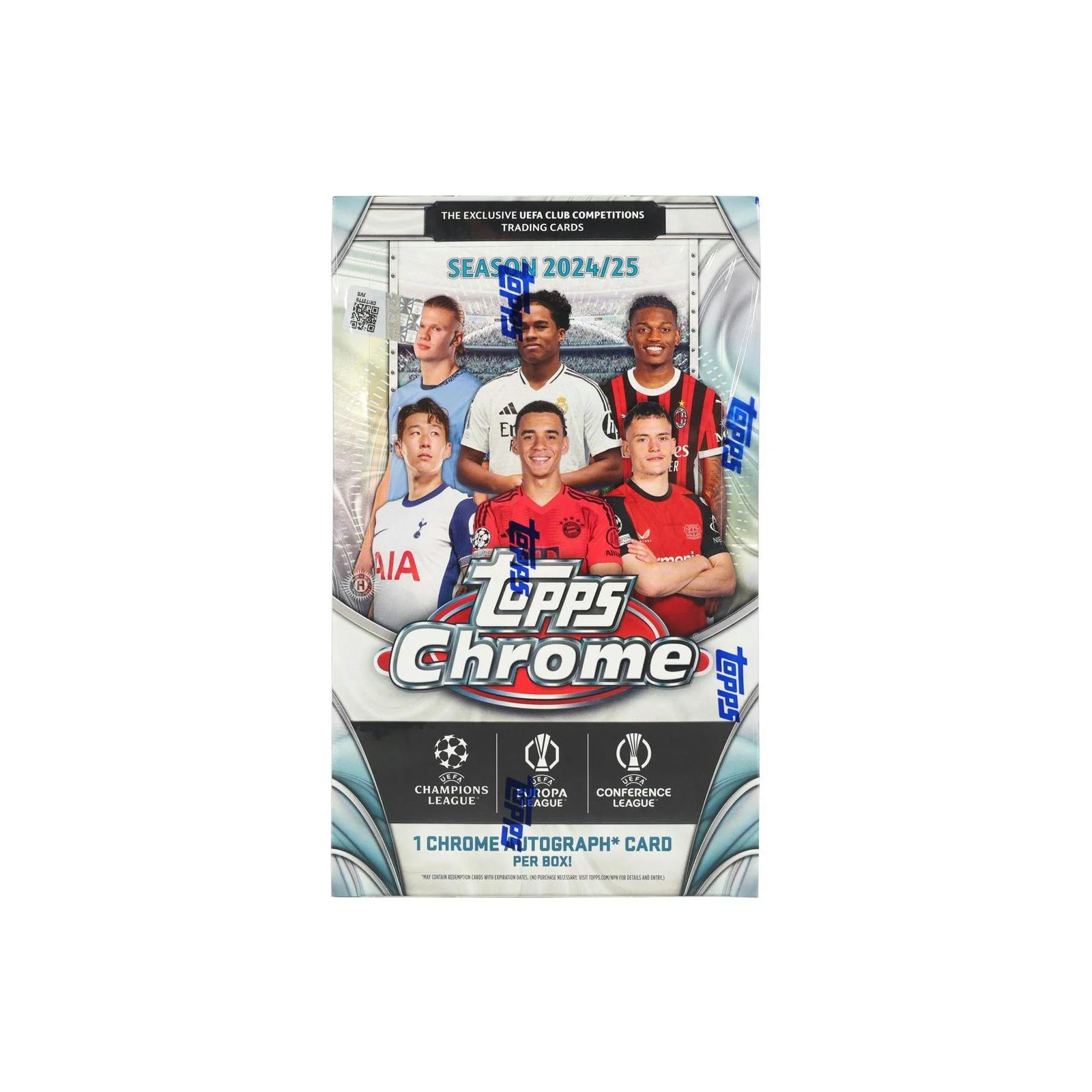 DRAFT - 2024/25 Topps Chrome UEFA Club Competitions Hobby Box