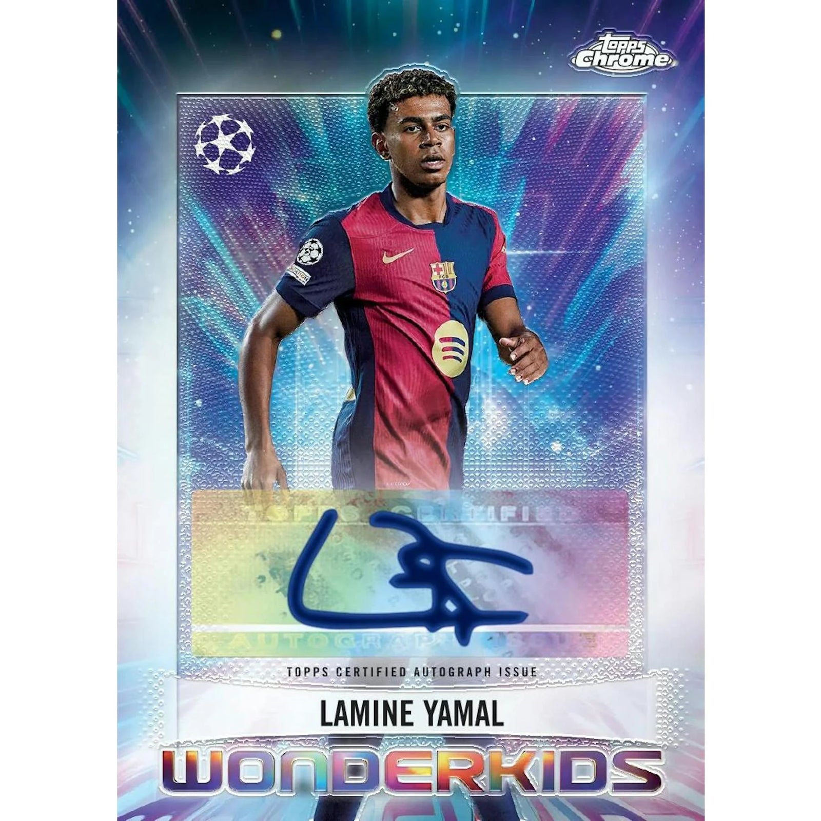DRAFT - 2024/25 Topps Chrome UEFA Club Competitions Blaster Box