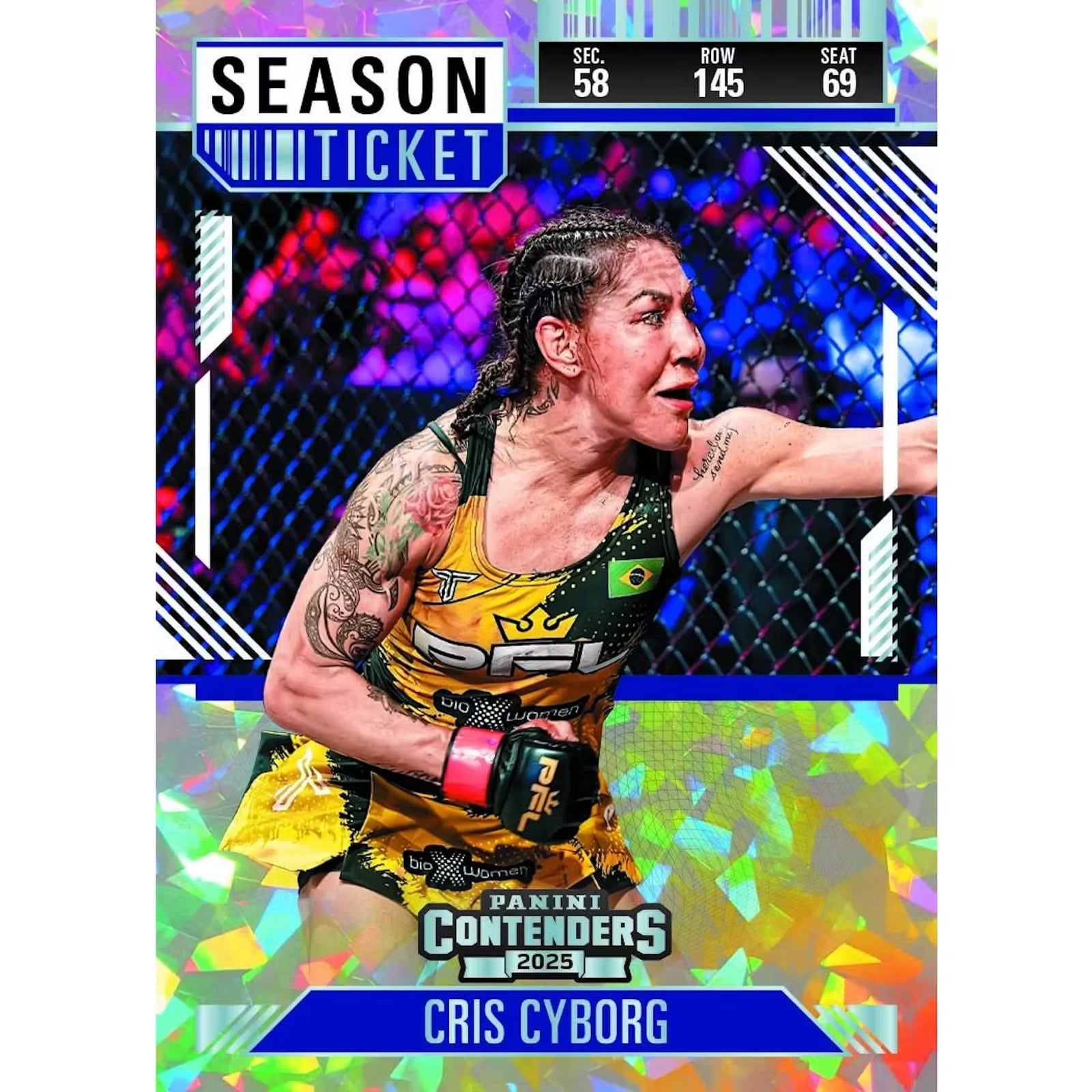 2025 Panini Contenders PFL Hobby Box | MMA Autographs (Ships Sealed Only)