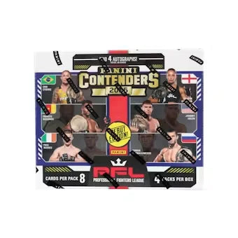 2025 Panini Contenders PFL Hobby Box | MMA Autographs (Ships Sealed Only)