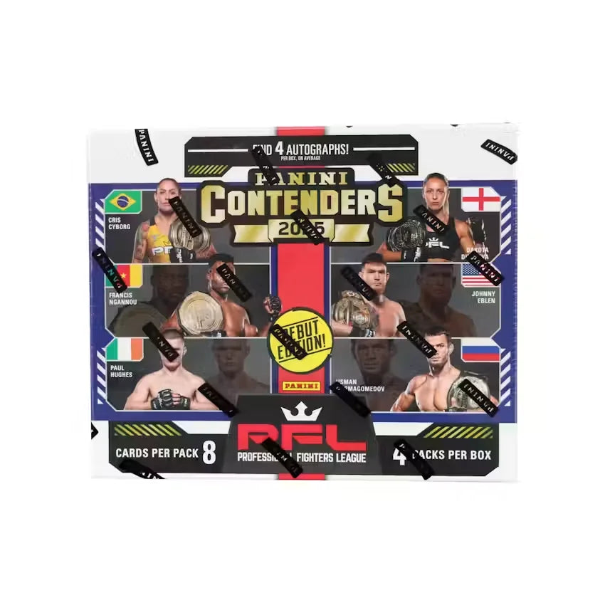 2025 Panini Contenders PFL Hobby Box | MMA Autographs (Ships Sealed Only)