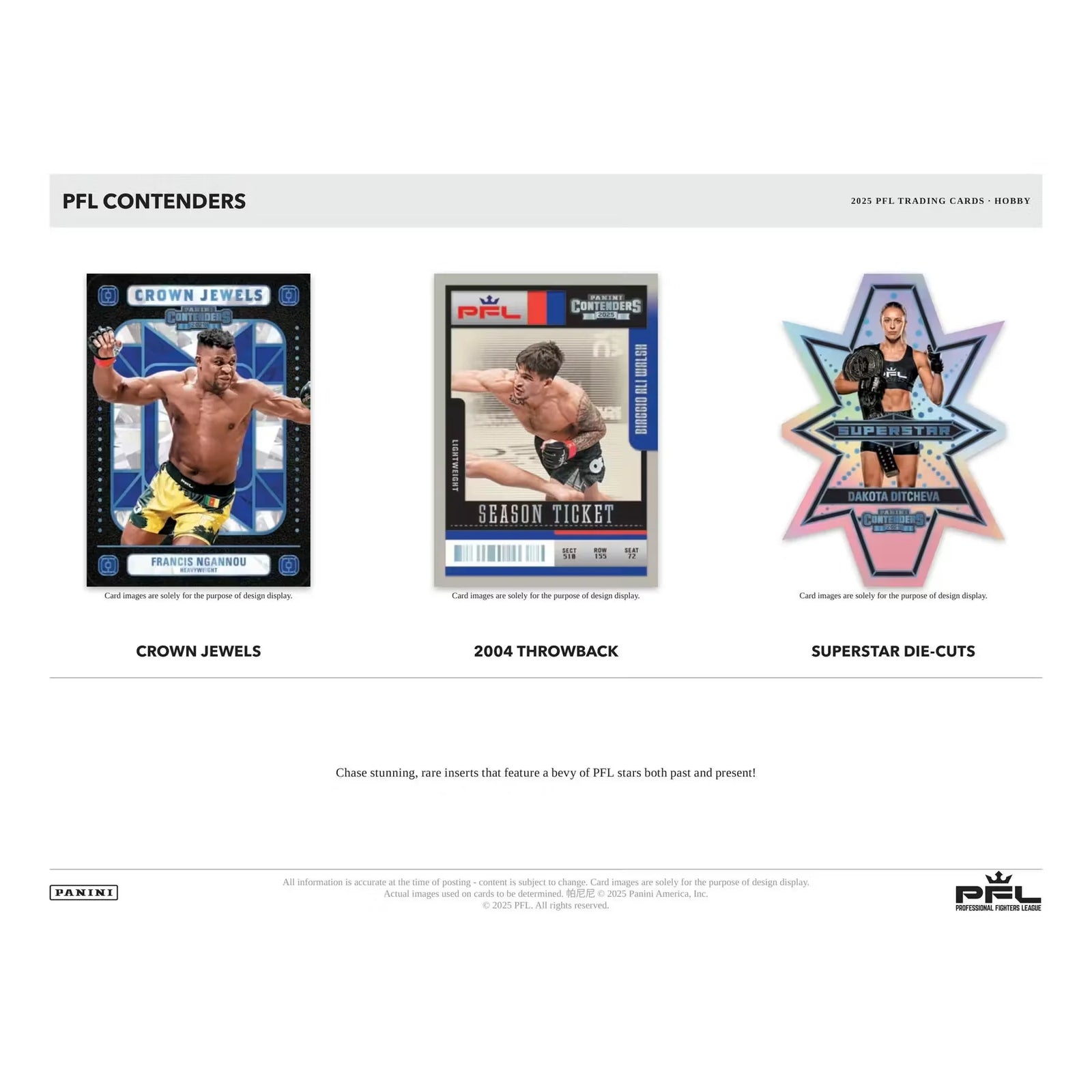 2025 Panini Contenders PFL Hobby Box | MMA Autographs (Ships Sealed Only)